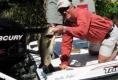 Terry Lacoss with a Largemouth Bass